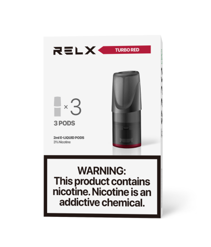 RELX Pods Turbo Red