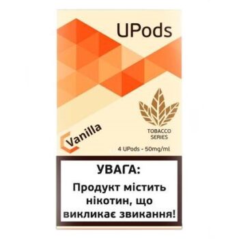 Upods Tobacco Cartridge Vanilla
