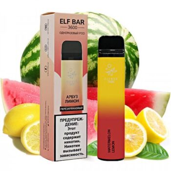 Elf Bar 3600 Watermelon Lemon