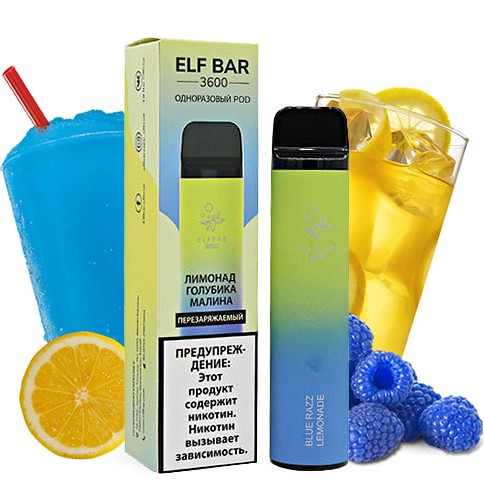 Elf Bar 3600 Blue Razz Lemonade