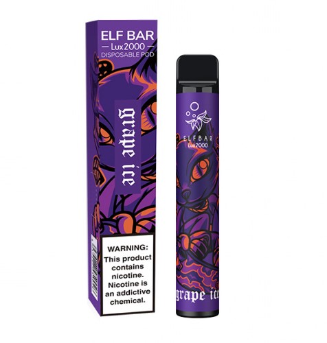Elf Bar 2000 Grape Ice