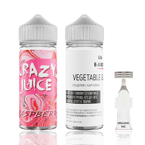 Crazy Juice Raspberry Organic